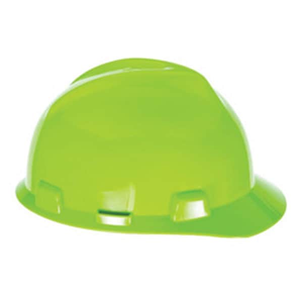 Msa Safety Hi-Viz Green And Hi-Viz Yellow V-Gard Polyethylene Slotted Cap Style Bump Cap 454-10061513 - main